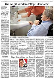 Passauer Neue Presse, Die Angst vor dem Pflege-"Tsunami"