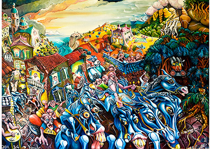 Bernhardt Kreissl, Bild, �l