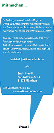 LAUTSTARK - Das Sprachrohr von und f&uuml;r Menschen mit Behinderung