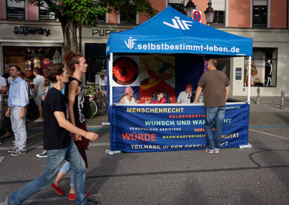 G&auml;rtnerplatz, VIF Infopavillon