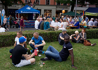 G&auml;rtnerplatz, VIF Infopavillon