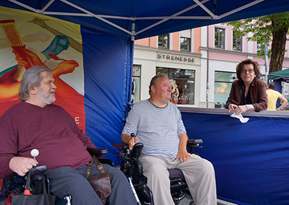 G&auml;rtnerplatz, VIF Infopavillon