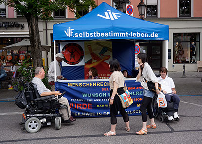 G&auml;rtnerplatz, VIF Infopavillon