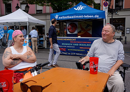 G&auml;rtnerplatz, VIF Infopavillon